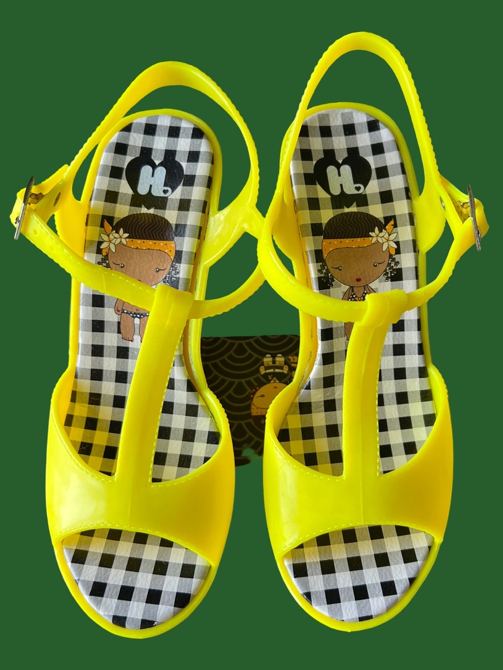 RARE Harajuku Lovers Quin Wedge Sandal - Gwen Stefani Y2K - Size 6 - Picture 4 of 8